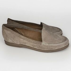 Jones Bootmaker Loafers Shoes Men's 7.5 Playa Tan Suede England Preppy Leather